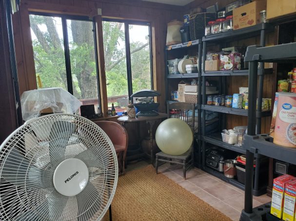 Sunroom / Storage AFTER Sunroom/Storage After